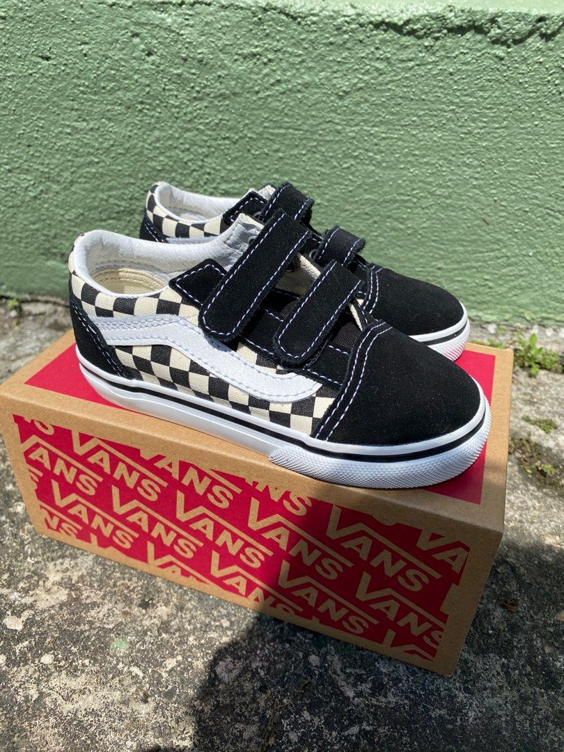 Kids primary check old skool shop