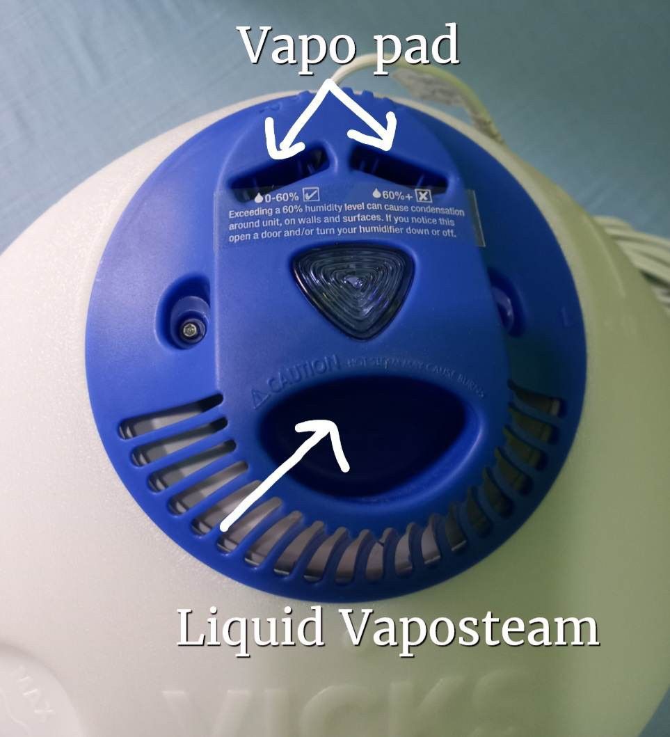 Vicks Warm Steam Vaporizer 1.5 gallon 220v, Health & Nutrition, Medical Supplies & Tools on