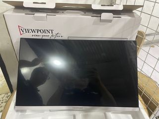 VIEWPOINT 24”MONITOR 75hz SEMI CURVED WHITE COLOR