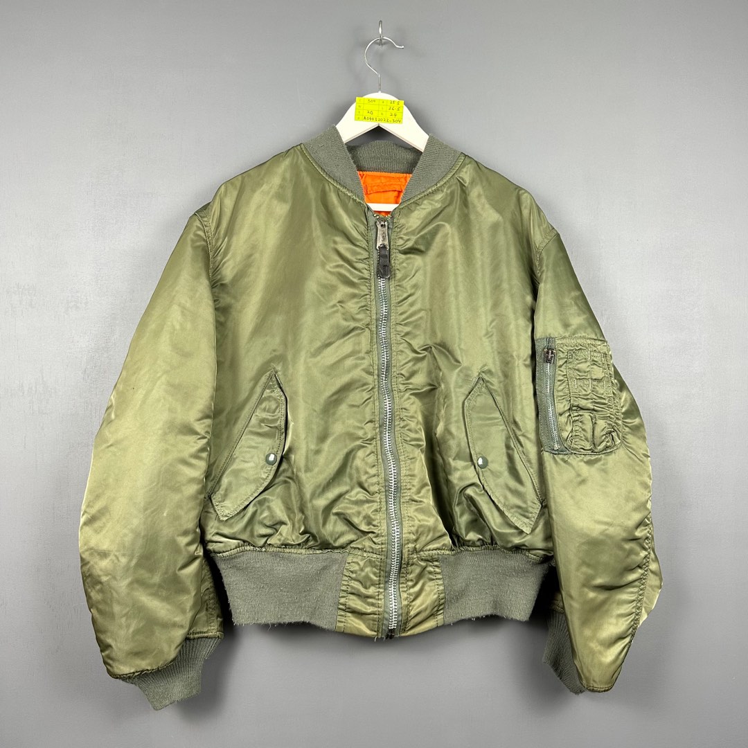 vintage alpha industries Reversible bomber Jacket, Men's Fashion, Coats ...