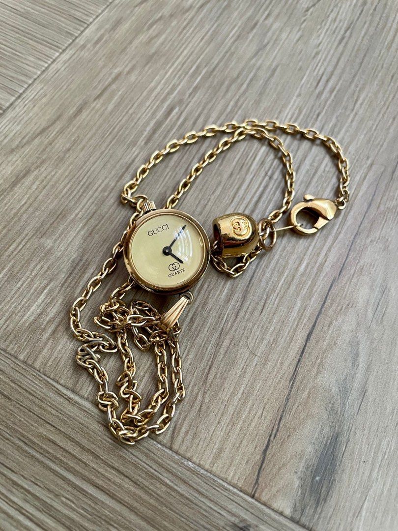 Gucci pendant sale watch