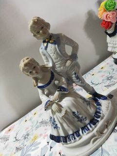Vintage Premium Porcelain Victoria Figurine Couple