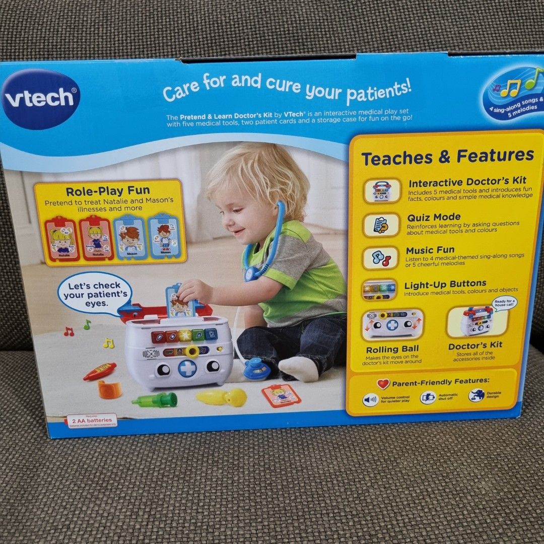 Vtech pretend and discover best sale doctor's kit