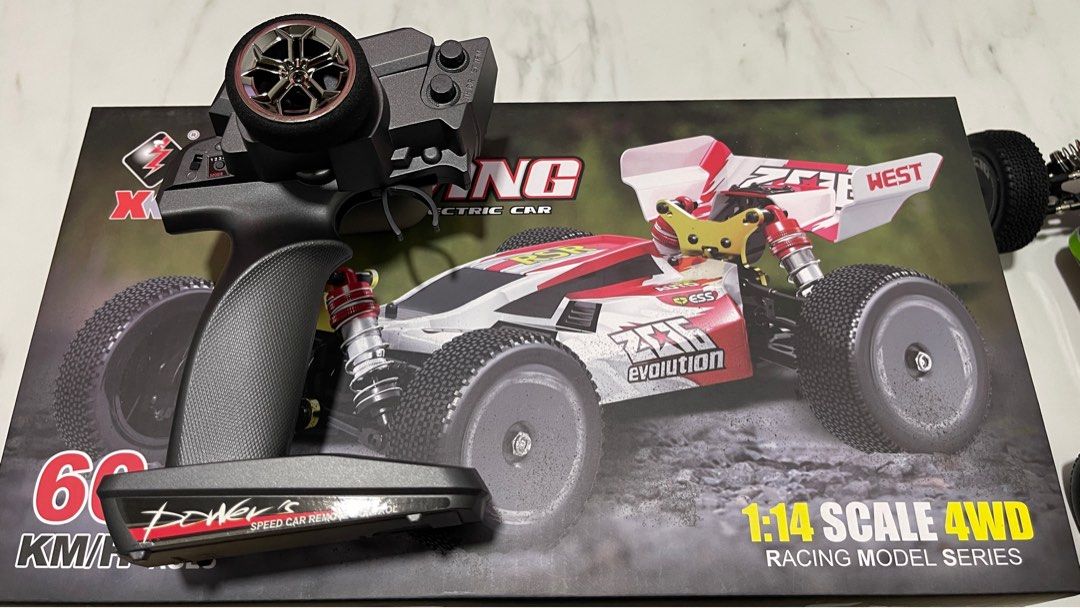Wltoys 144001 1/14 2.4G 4WD High Speed Racing RC Car Vehicle Models 60 —  Makerfire