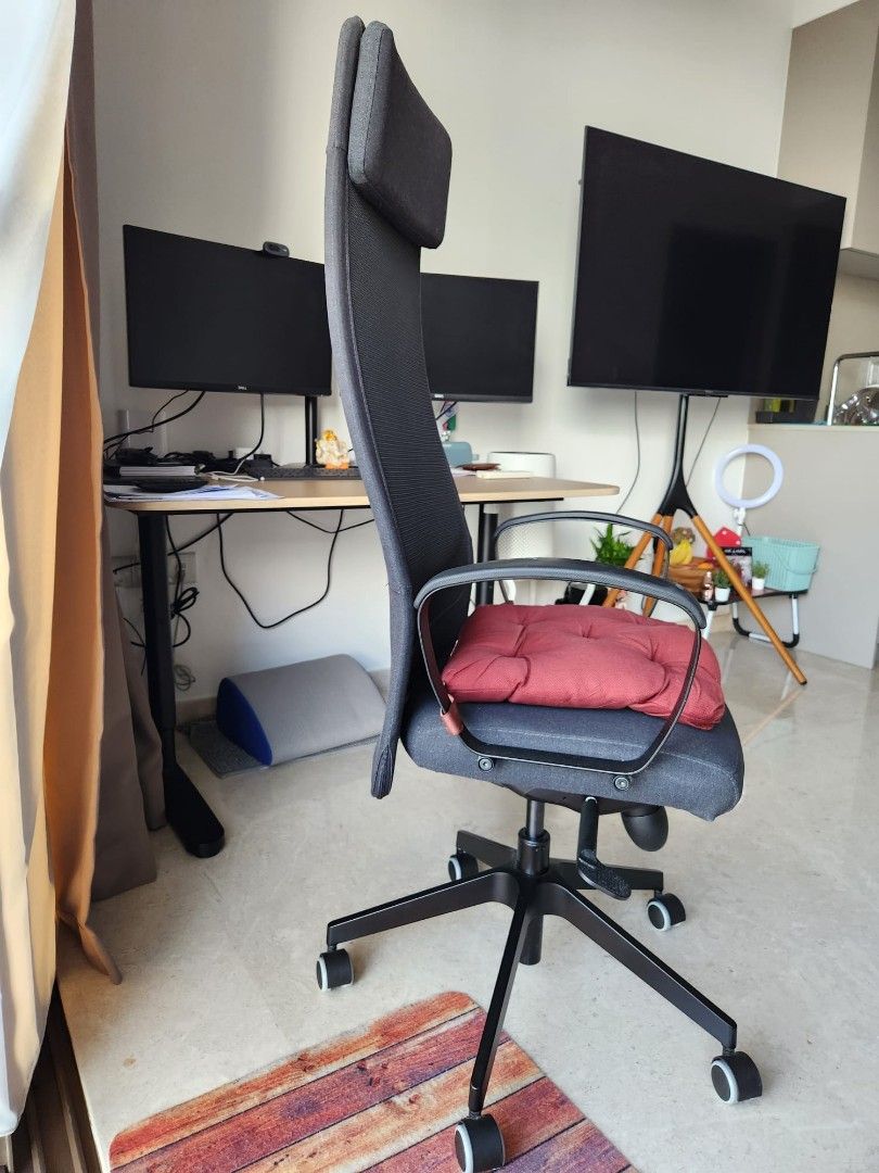 Work table and chair, Furniture & Home Living, Furniture, Tables & Sets