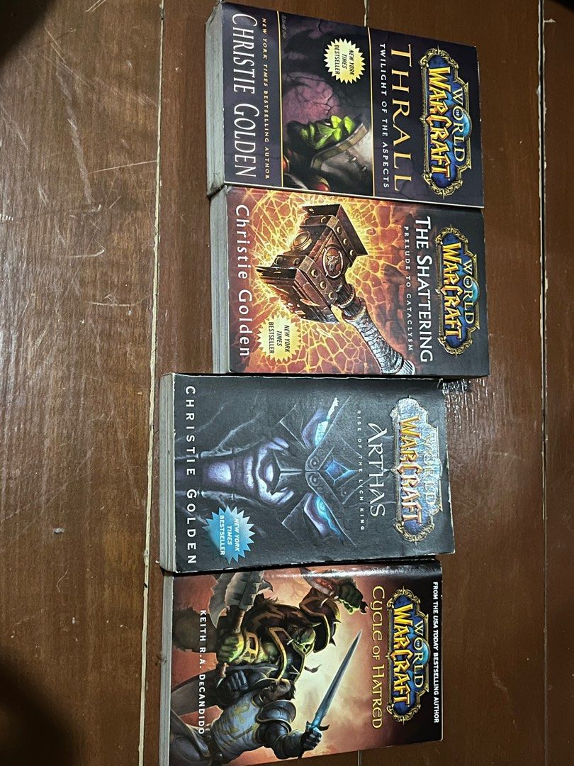 World of Warcraft books, Hobbies & Toys, Books & Magazines, Fiction ...