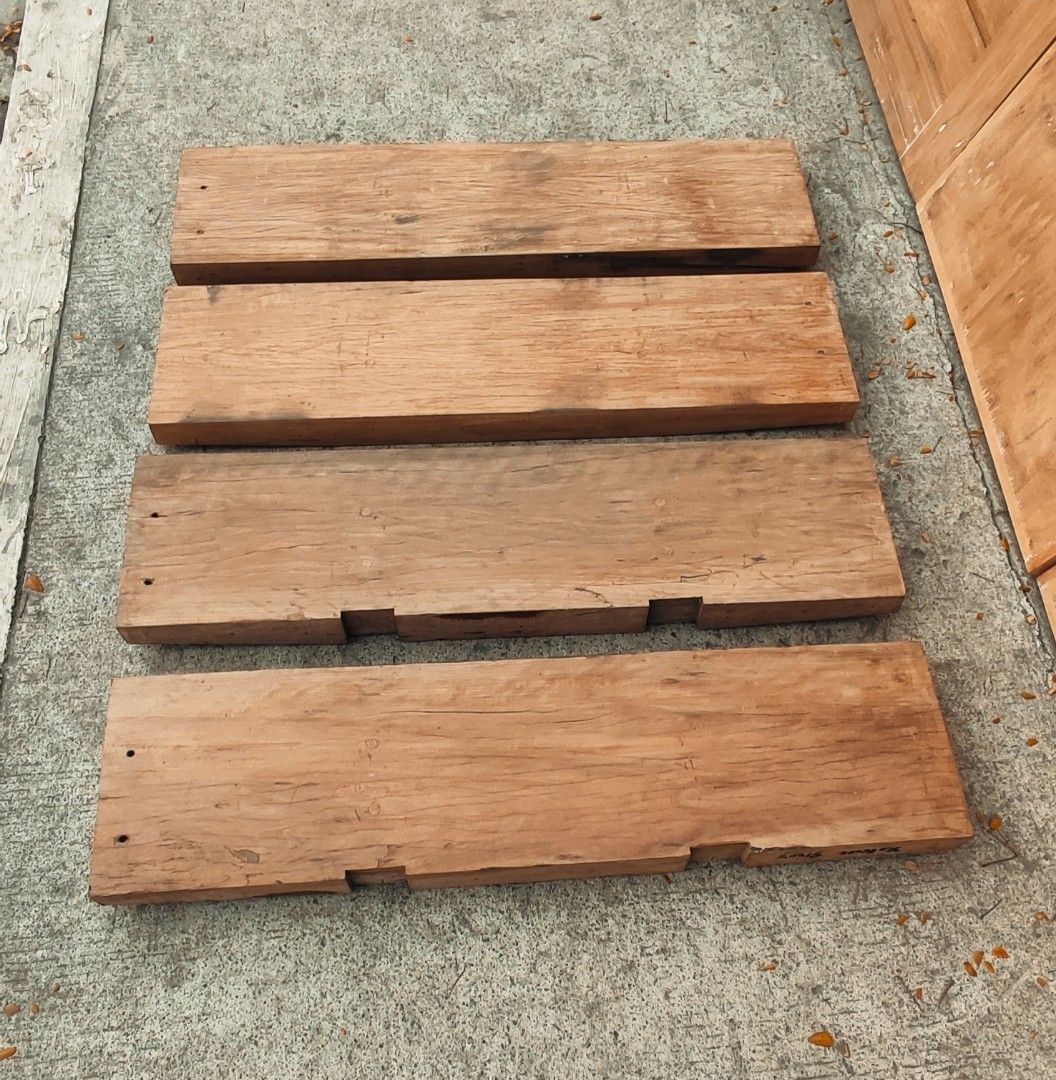 Yakal Wood Steps (2nd hand) on Carousell