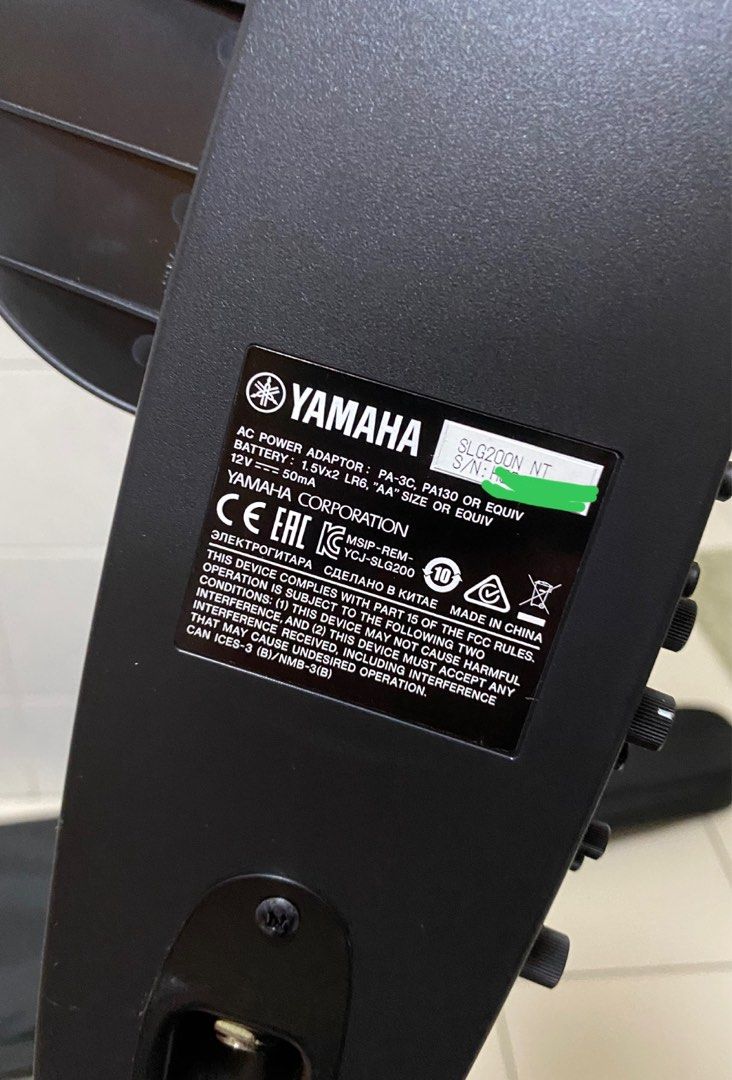 Yamaha Silent Guitar SLG-200N Natural (Nylon), Hobbies & Toys, Music ...