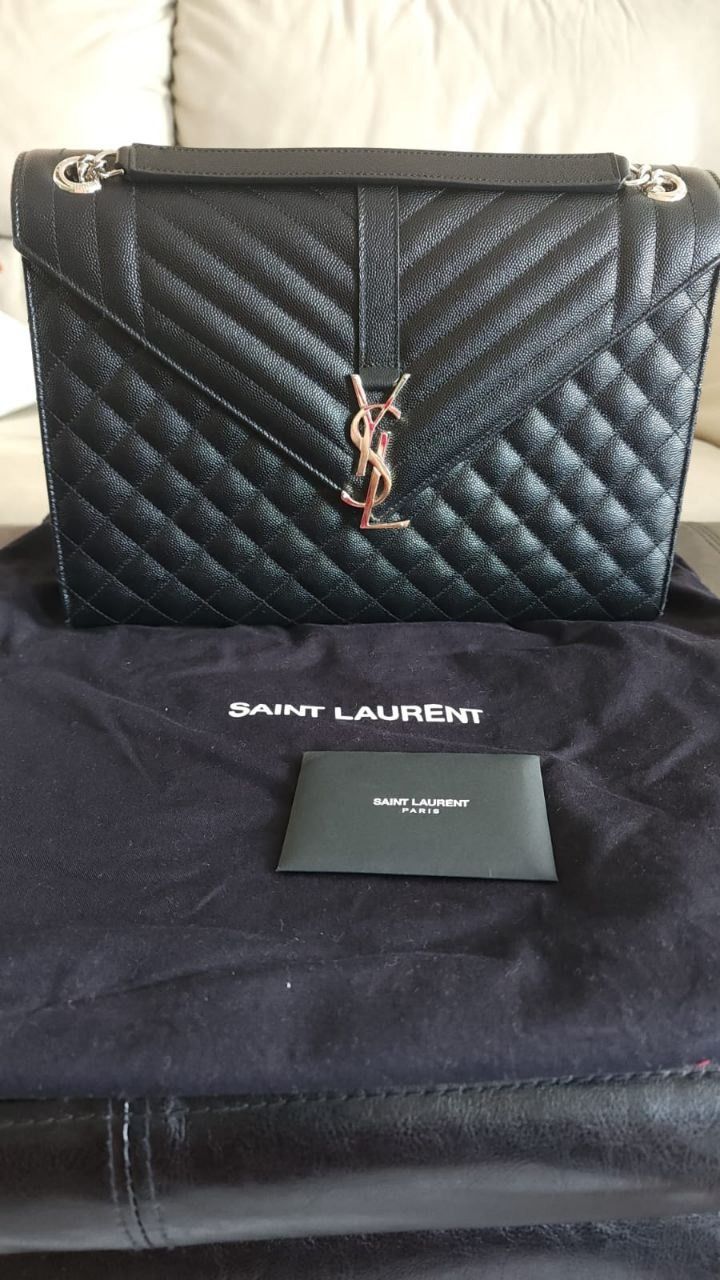 YSL Large Envolope Monogram bag Luxury Bags Wallets on Carousell