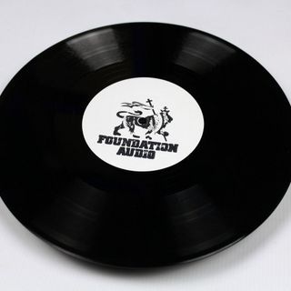 (10inch) 3WA & Chad Dubz - Bumba / Poverty FAVX013 Piring Hitam Record 10" Dubstep Grime Dub Foundation Audio