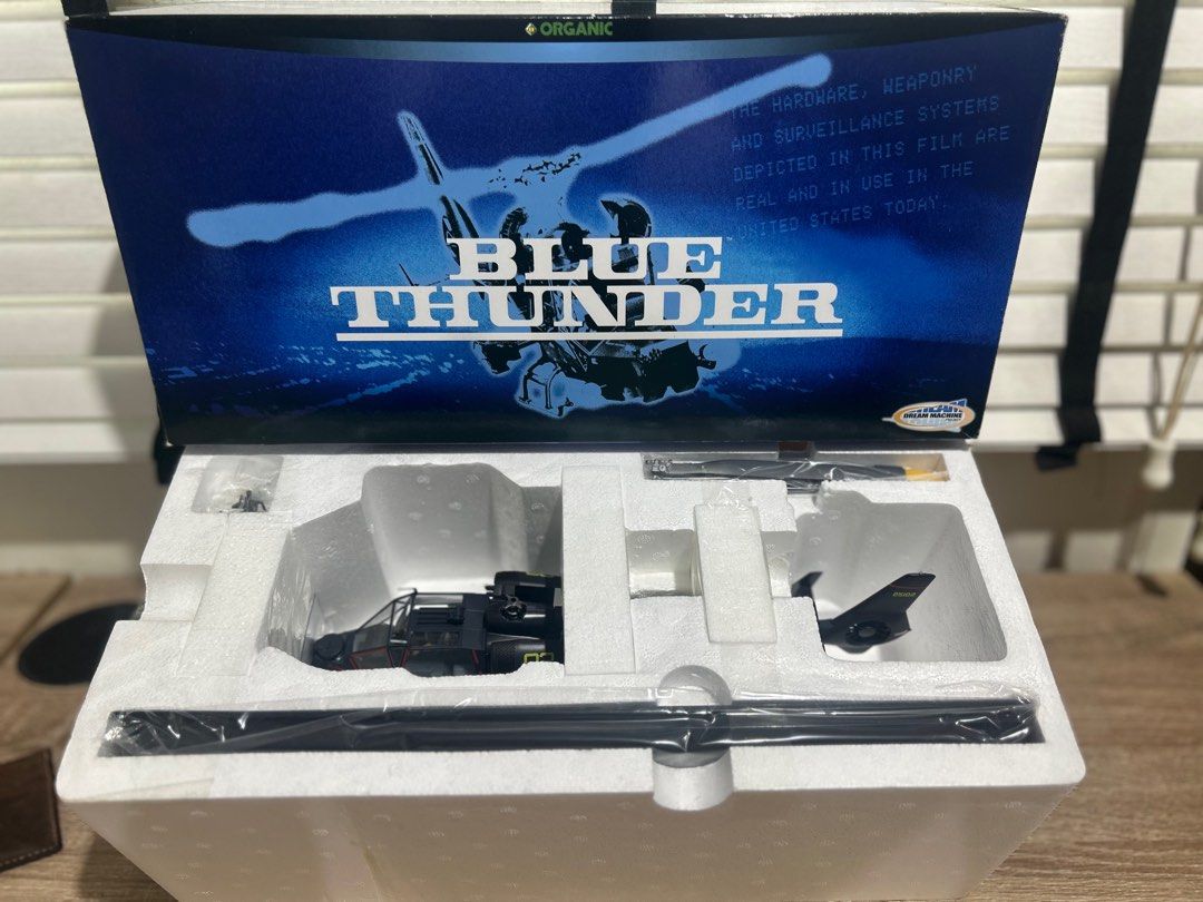 1/32 Scale Blue Thunder Die-Cast Helicopter : : Toys & Games