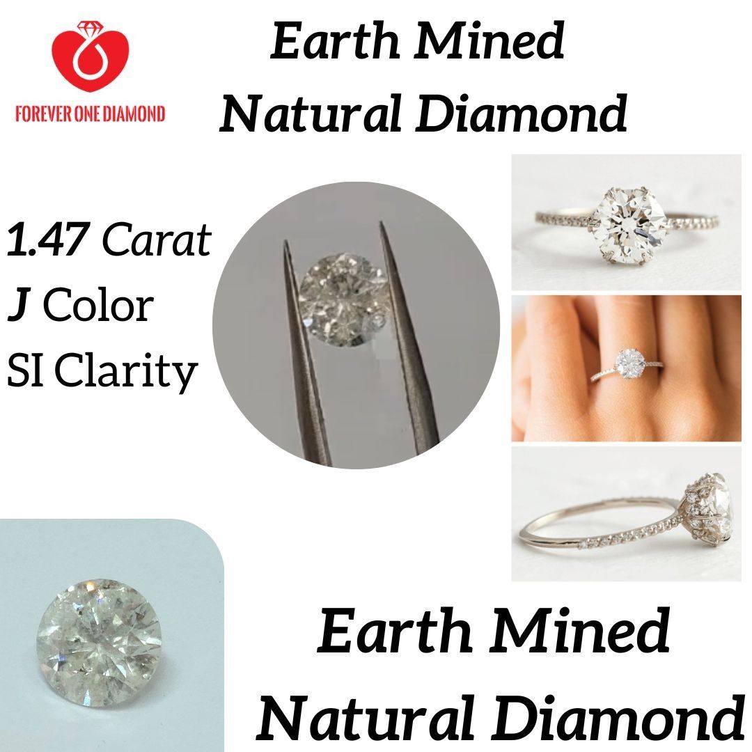 Earth mined diamond clearance