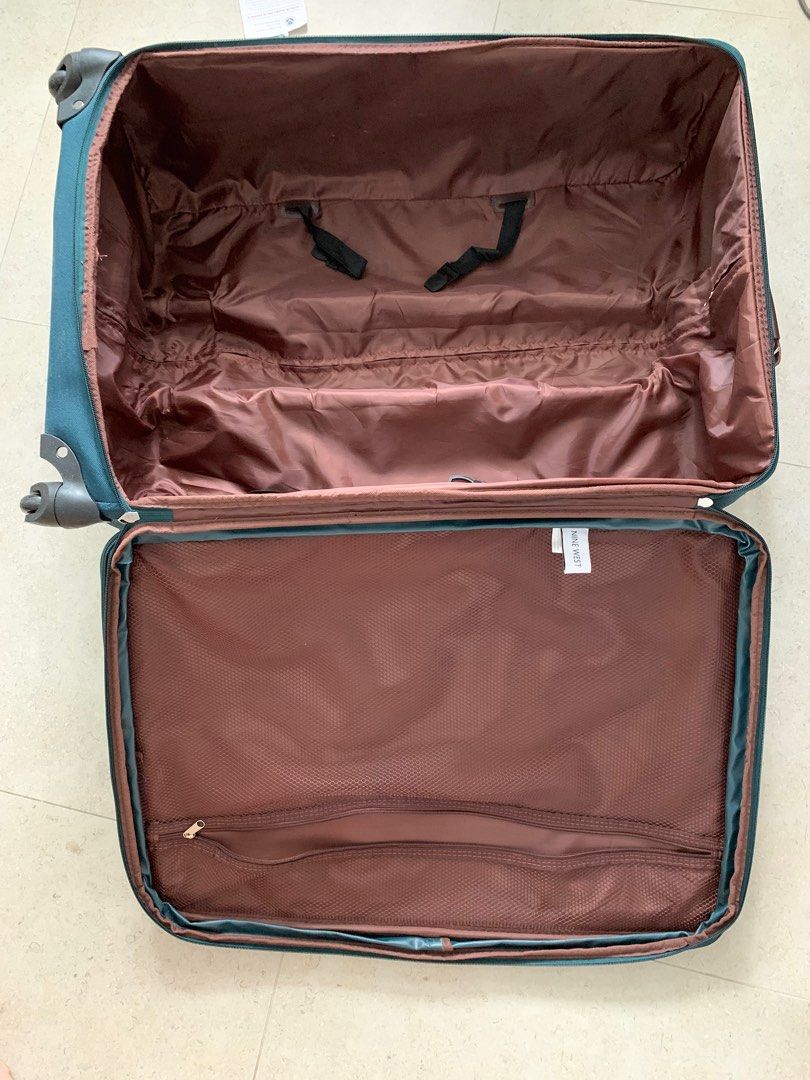 Nine west burgundy luggage new arrivals