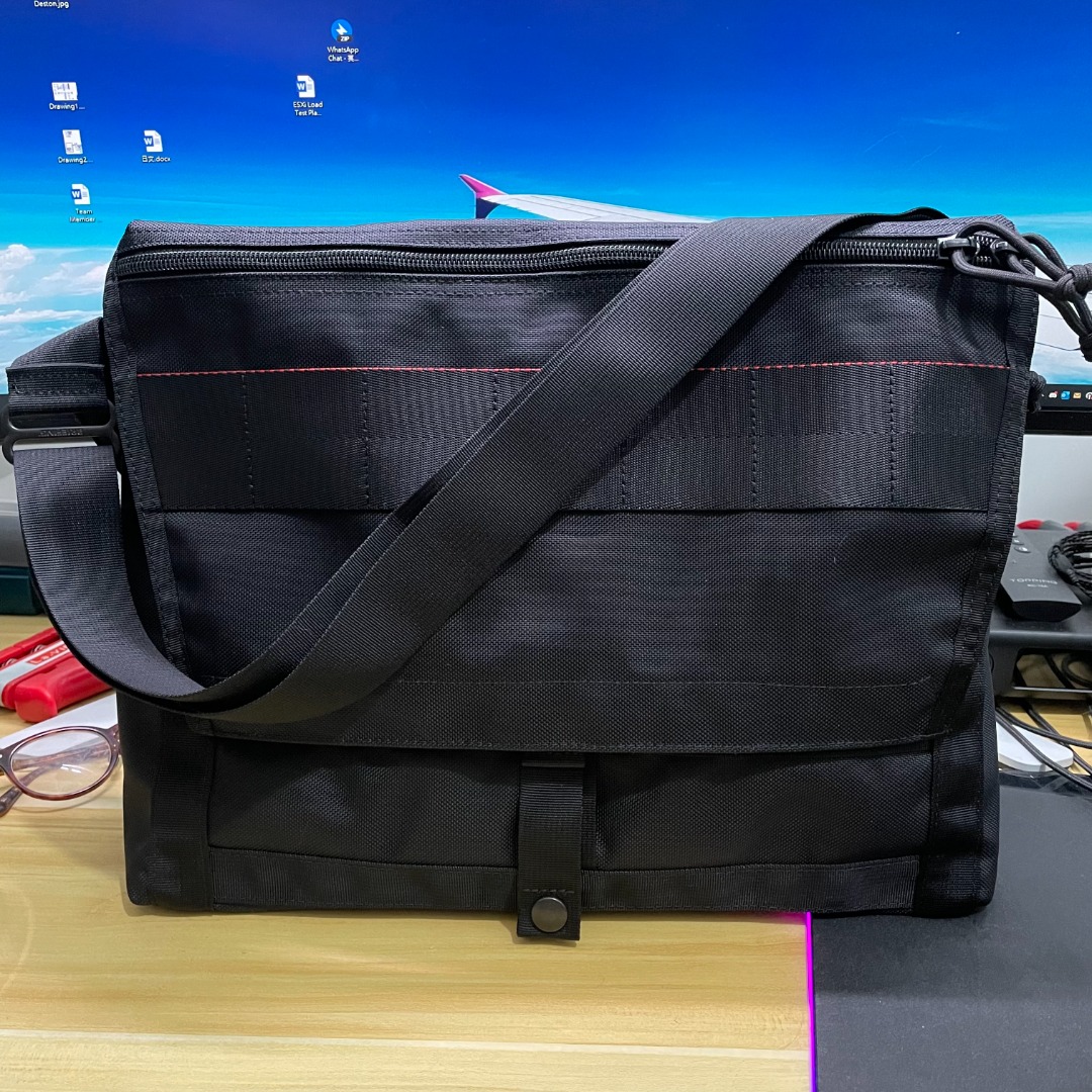 全新日本Briefing x Beams Plus 別注限定生產Fleet Messenger 13, 男