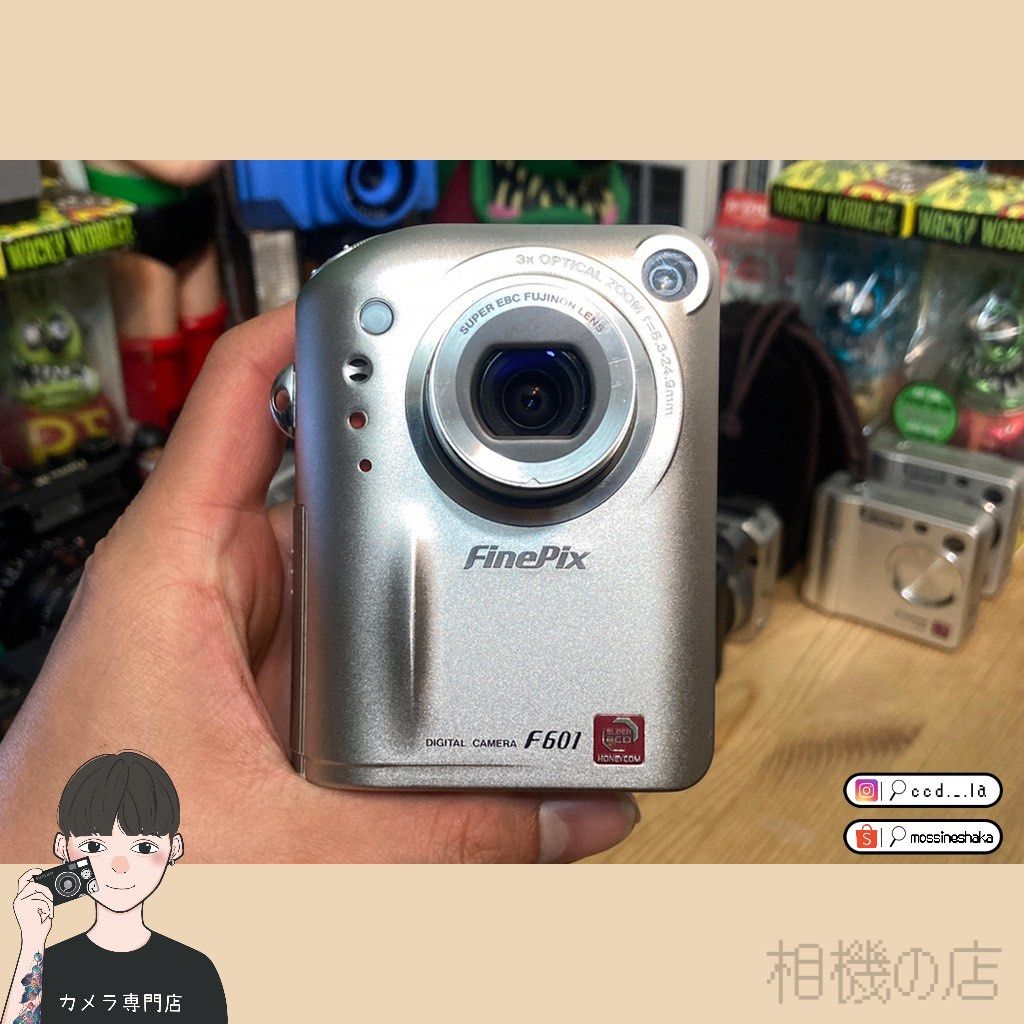 〈相機の店〉📷 富士 FUJIFILM FinePix F601 復古CCD相機 方塊機 稀缺品 (完售)