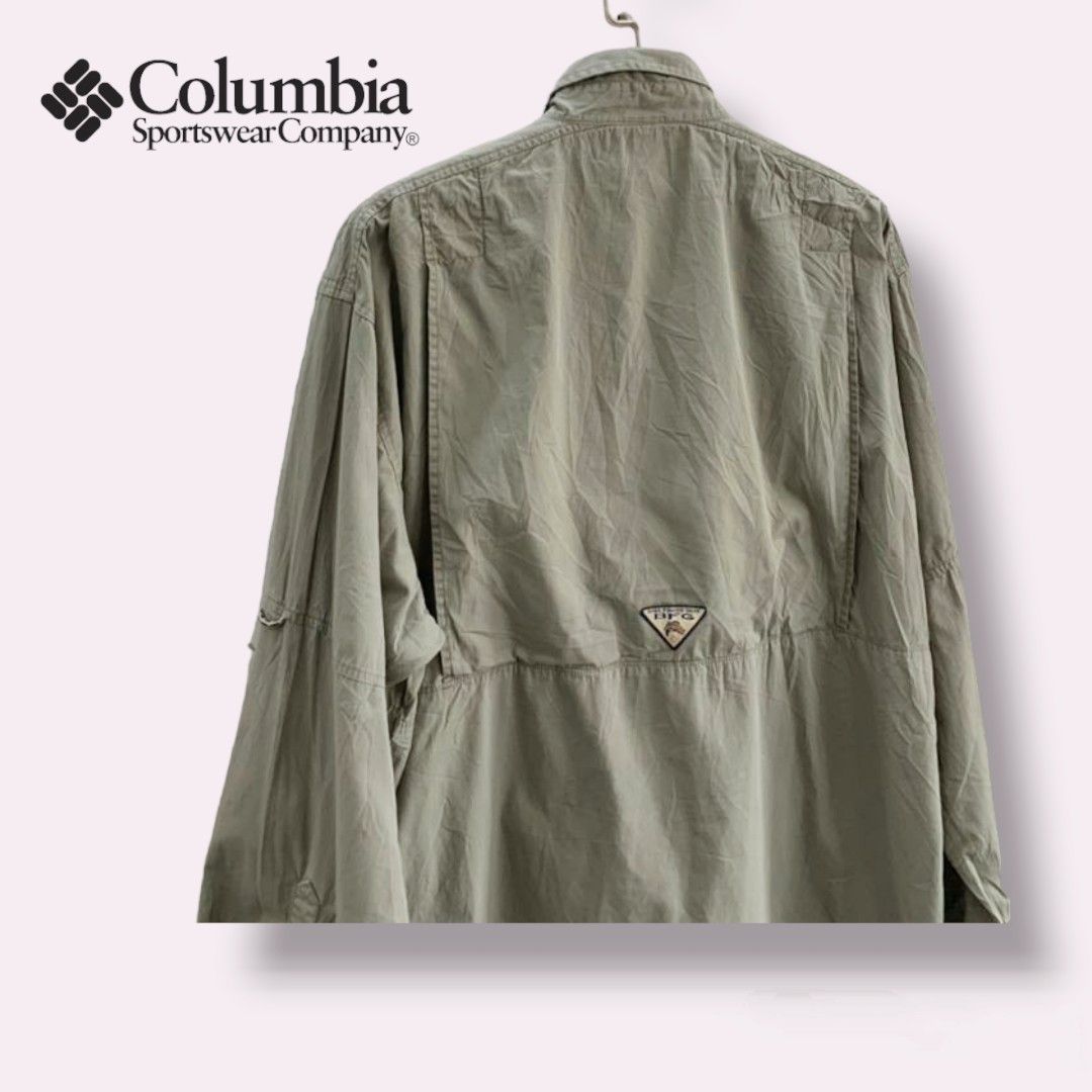 💯 Authentic COLUMBIA Sportswear Ranger Boat BFG Fishing Shirt