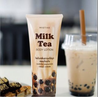 (🔥熱門難買品🔥) MISTINE  珍奶口味絲滑身體乳  成分真的有紅茶和牛奶😆