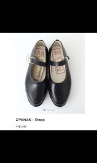 限時四折⚡️A room model 同款日本代購購入黑色opanak類瑪莉珍鞋雨鞋