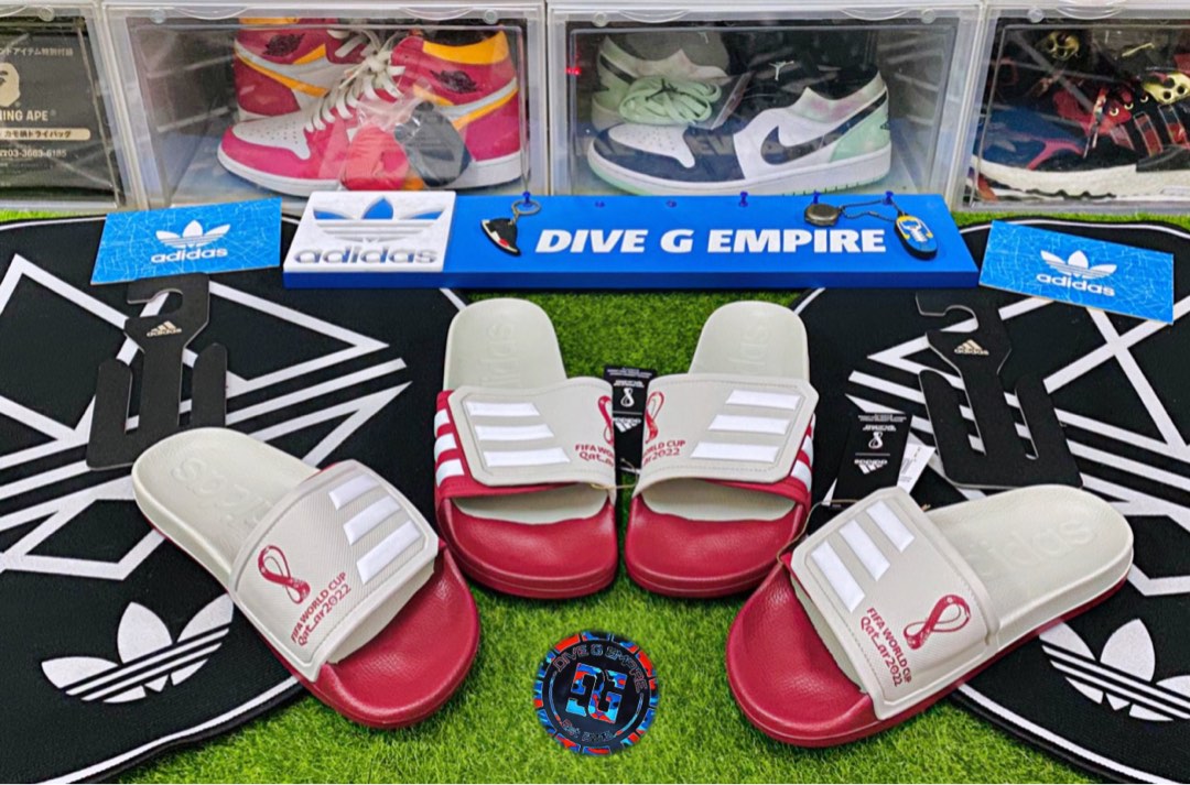 Adidas world 2025 cup flip flops