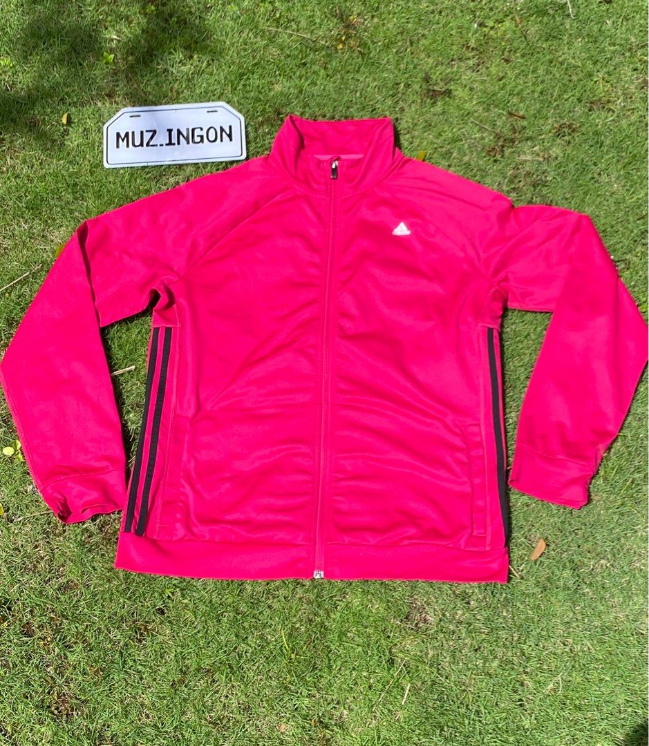 Adidas Hot pink track suot, Men's Fashion, Activewear on Carousell