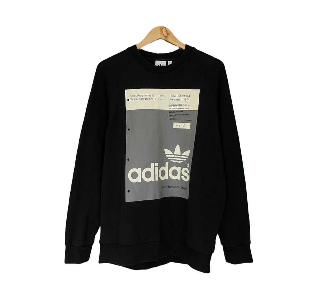 SALE Adidas Pantone Crew Sweatshirt Men s Fashion Activewear on