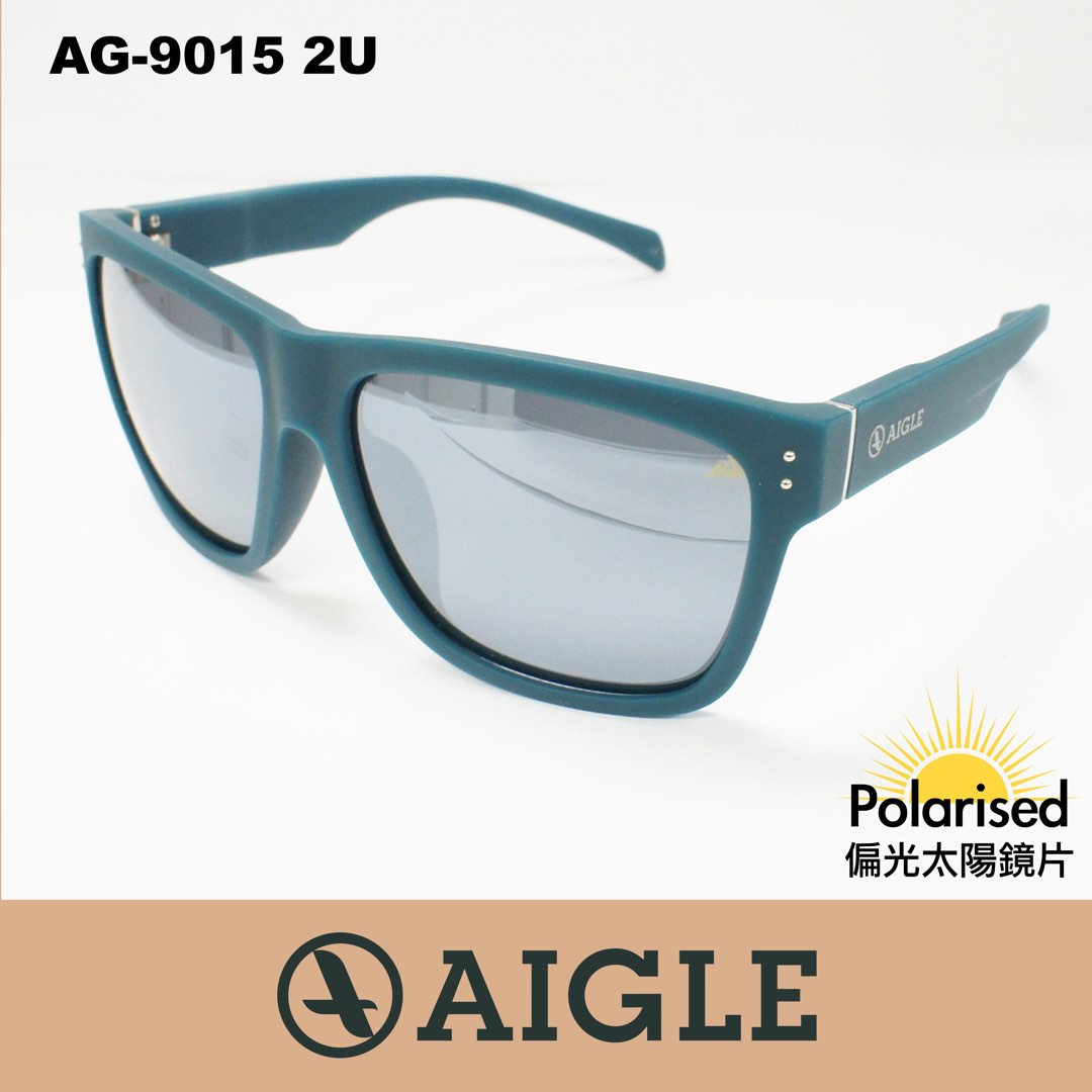 AIGLE 偏光太陽眼鏡TR90超輕不易變形AG-9015 中性款式夏天戶外活動必備