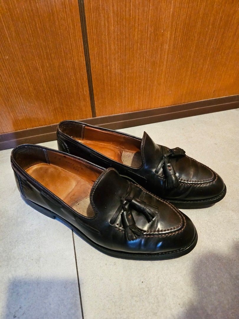 Alden colour 8 cordovan tassel loafers