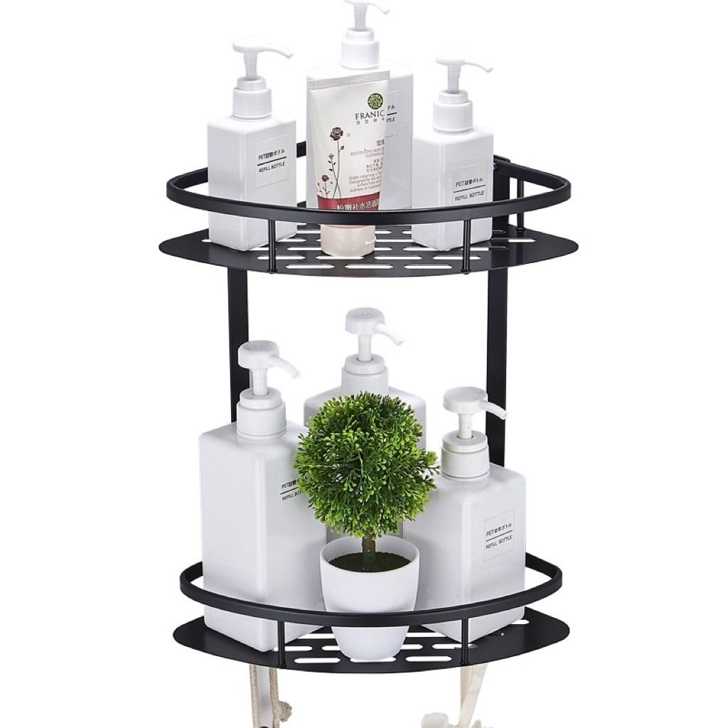1pc Three-layer Bathroom Counter Storage Rack For Cosmetics, Toiletries,  And Other Accessories