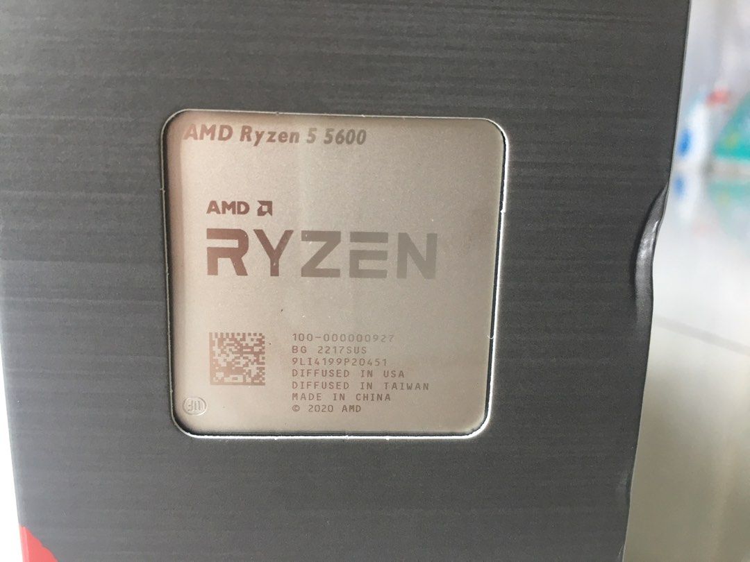 AMD ryzen 5 5600 processor, Computers & Tech, Parts & Accessories ...