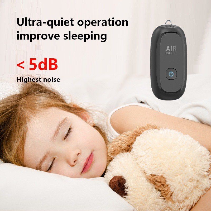 Aolon M8 150million Negative Ion Wearable Air Purifier Ionizer Necklace Mini Portable Air Purifier for Kids Adults