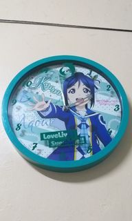 Aqours (Love Live sunshine) Wall Clock (school idol)