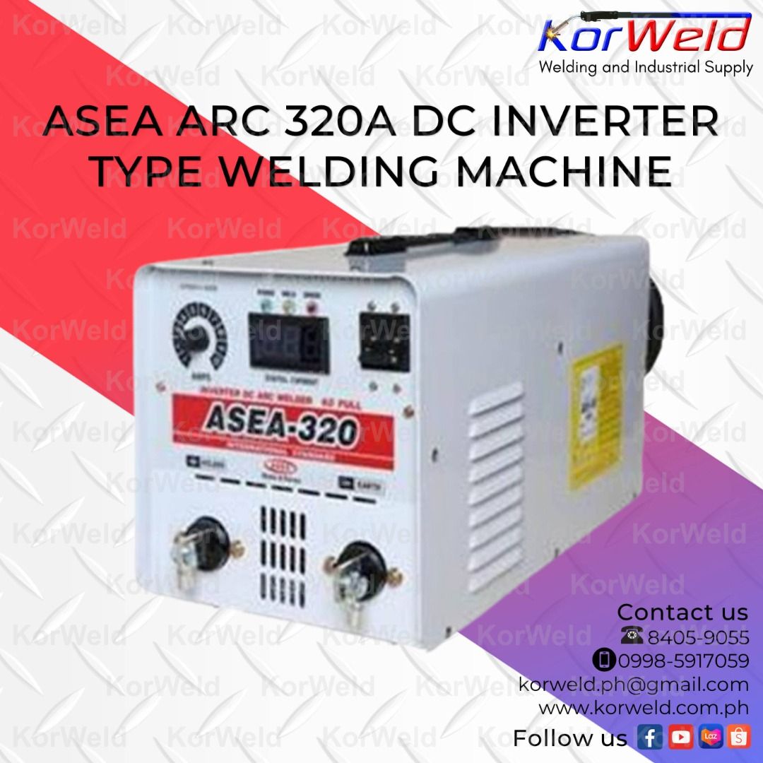 ASEA 320 ARC Welding Machine DC Inverter Type, Commercial & Industrial ...