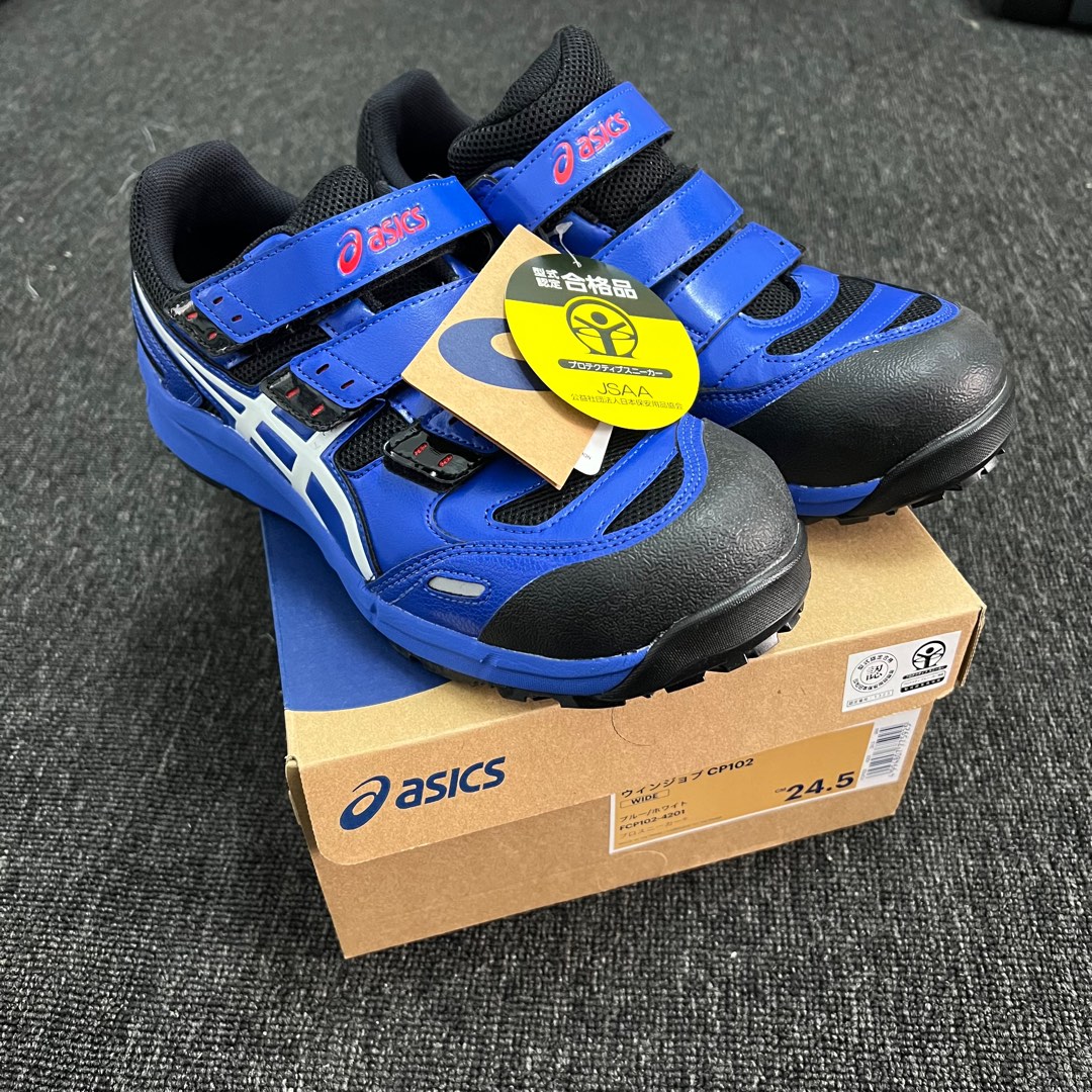 Asics Safety Shoes CP102, Men's Fashion, Footwear, Boots on Carousell