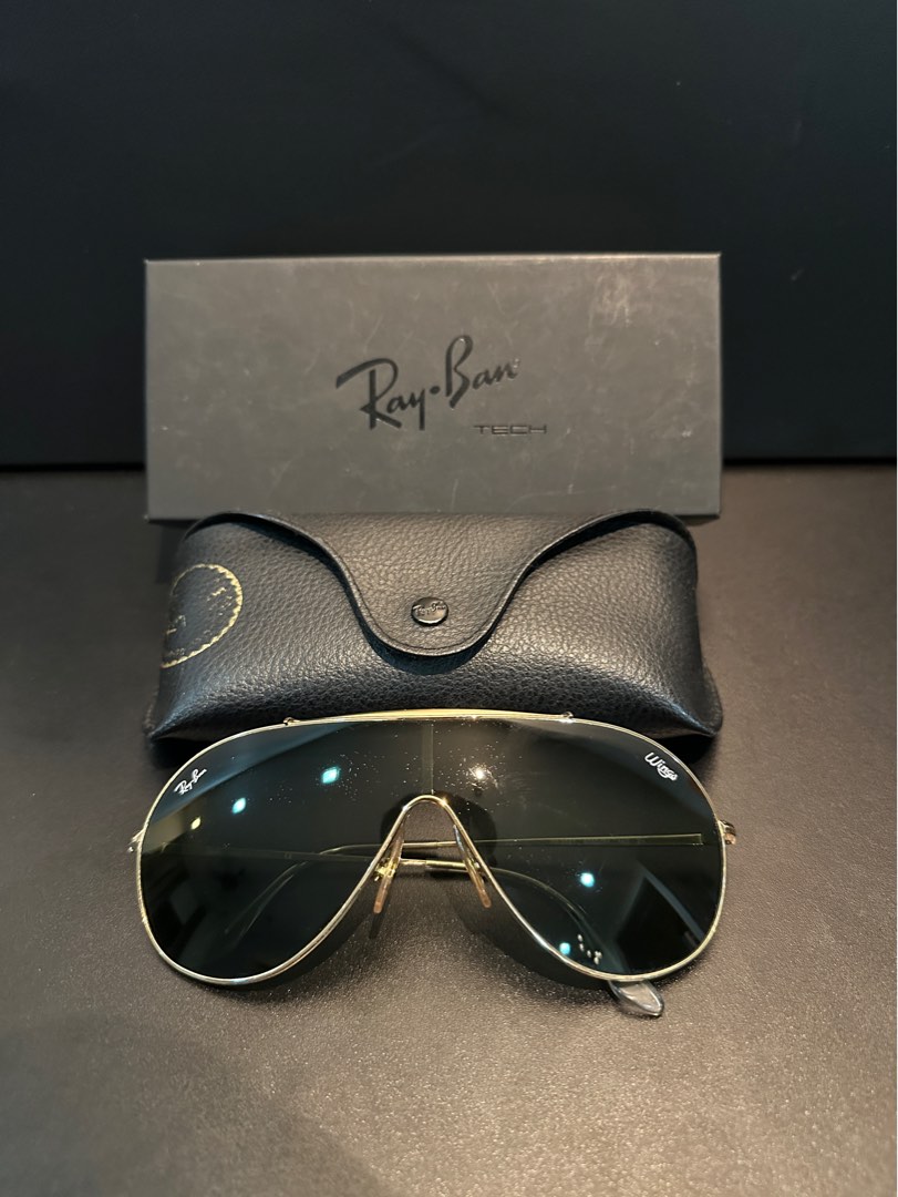Ray Ban Wings Sunglasses, Men's Fashion, Watches & Accessories, Sunglasses  & Eyewear on Carousell