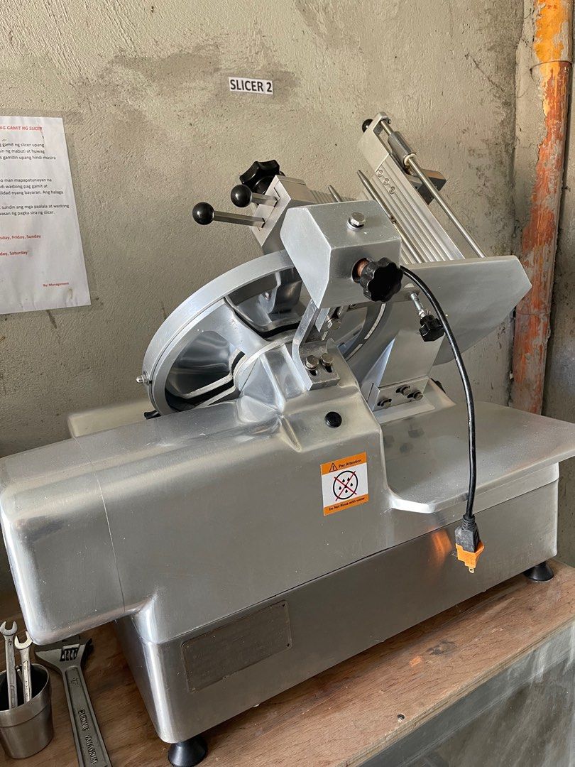 AUTOMATIC MEAT SLICER 13" on Carousell