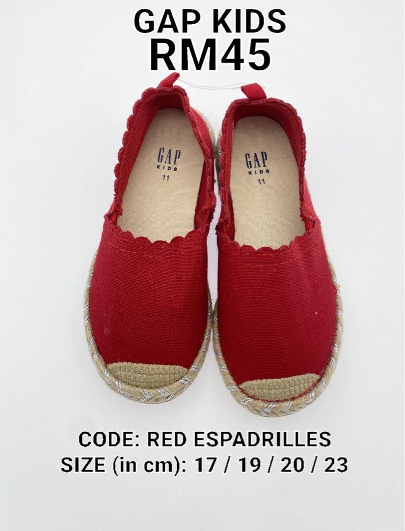 Baby gap espadrilles outlet