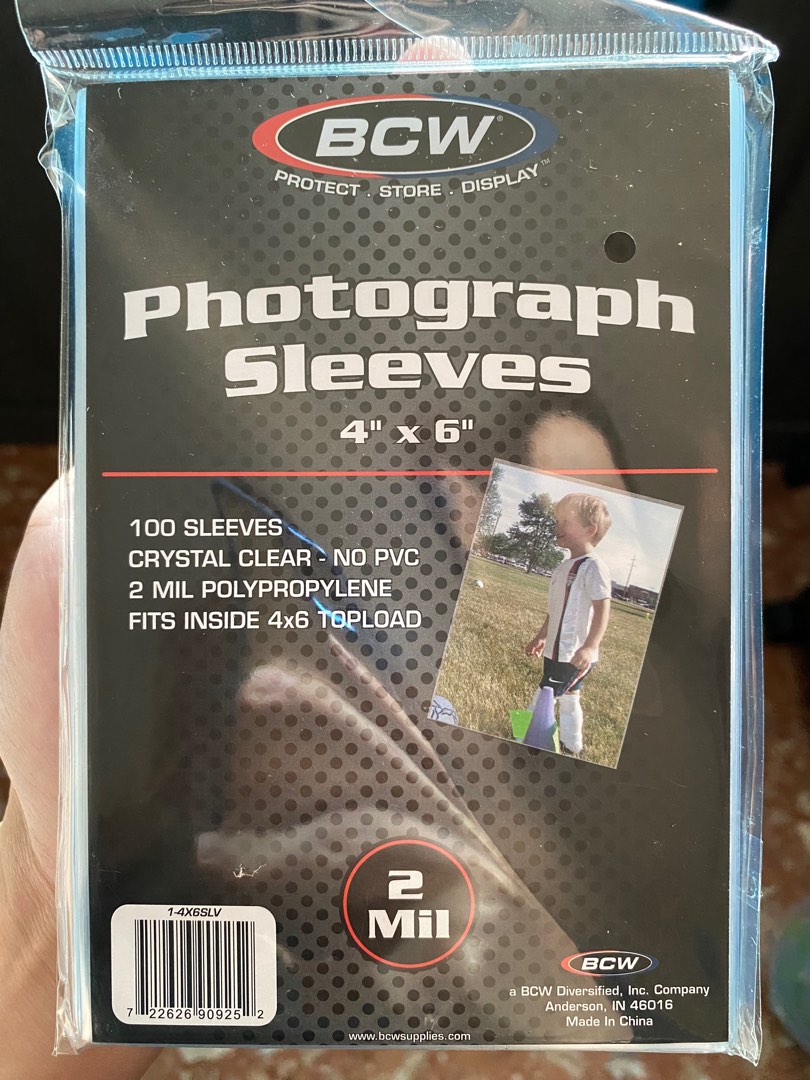 Photo Sleeves 4x6  Shop 4x6 Plastic Sleeves for Photos - BCW Supplies