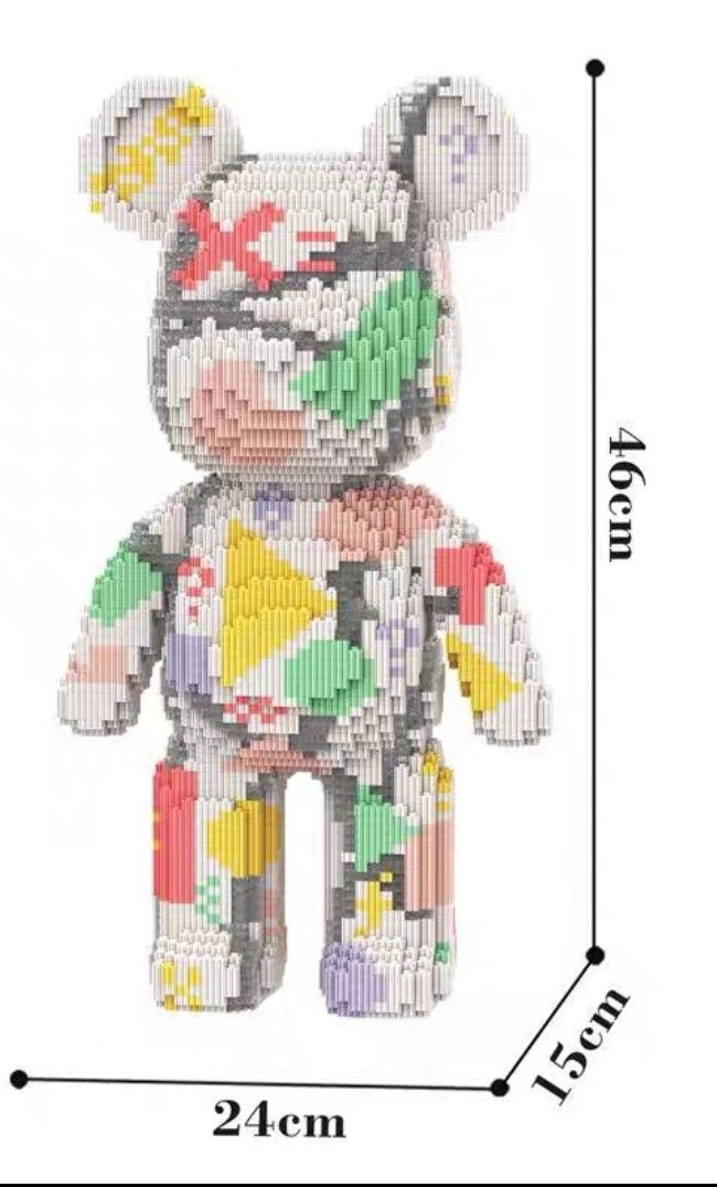 Bearbrick 400% Da Collezione 28 Cm | Statua Decorativa Moda In Materiale Premium | Regalo Ideale Per Collezionisti E Appassionati