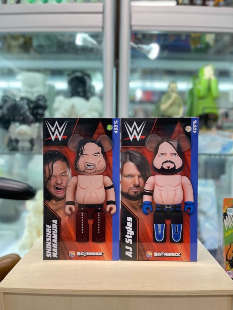 Bearbrick WWE Shinsuke Nakamura AJ Styles 400%, 興趣及遊戲