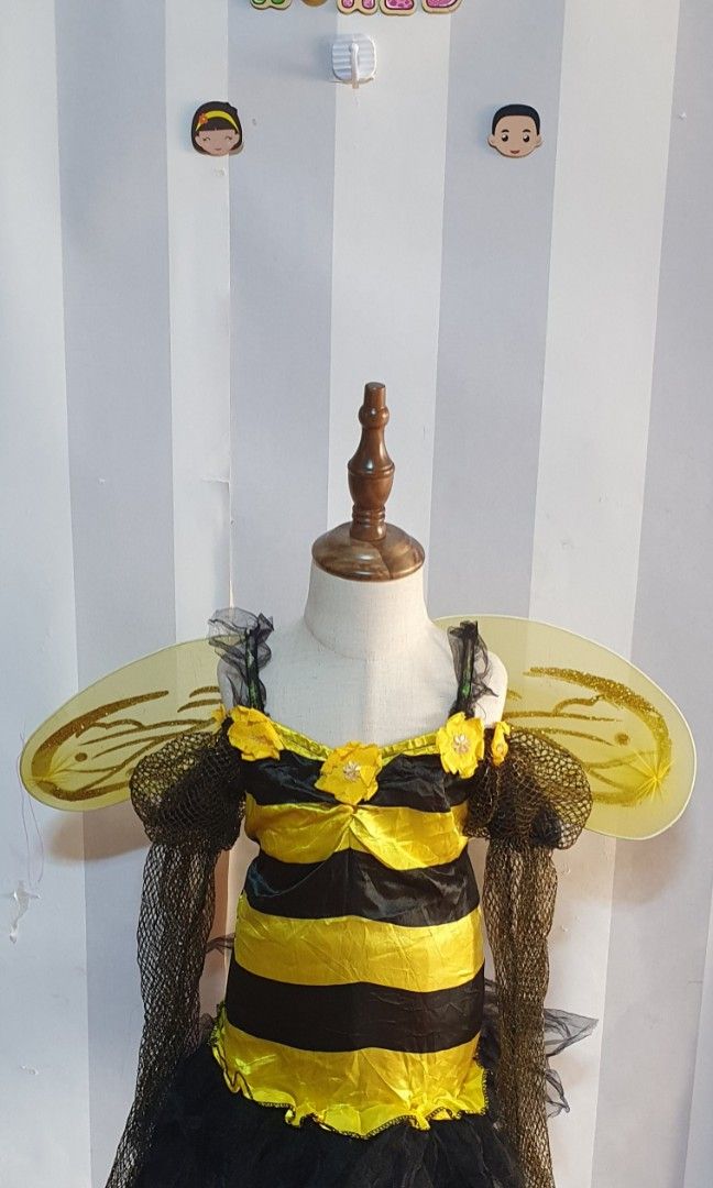 Bee costume, Babies & Kids, Babies & Kids Fashion on Carousell