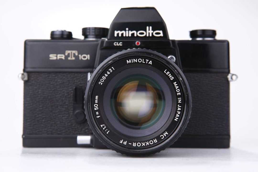 MINOLTA ミノルタ SRT101 & MC 50mm F1.4
