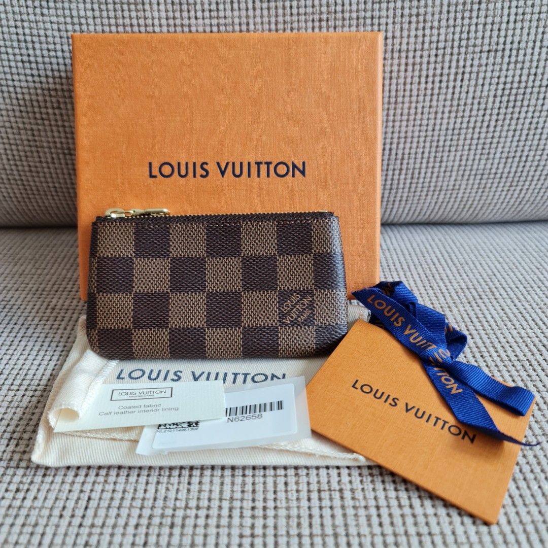 Authentic Louis Vuitton Key Pouch Damier Ebene, Luxury, Bags & Wallets on  Carousell