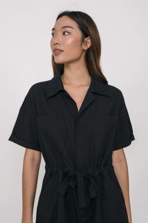 BNWT TTR Hugo Utility Romper (Black)