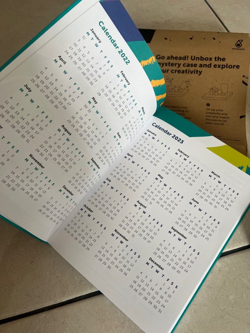 Book Planner Petronas 2022/2023, Hobbies & Toys, Stationery & Craft