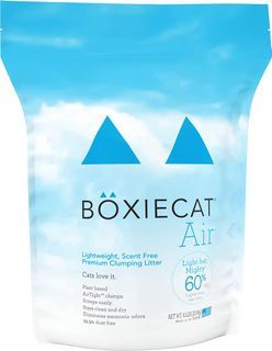 Boxiecat Air Lightweight Scent Free Premium Clumping Litter