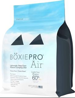 BoxiePro Air Lightweight Deep Clean, Probiotic Clumping Litter