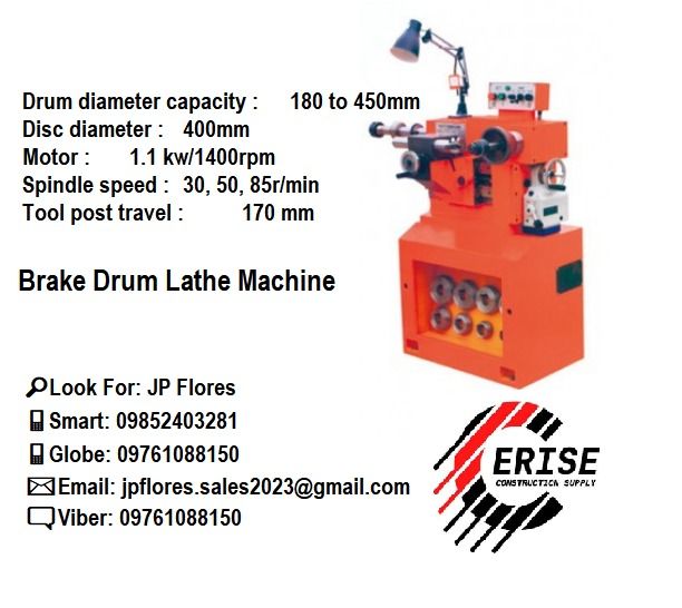 brake drum lathe machine on Carousell