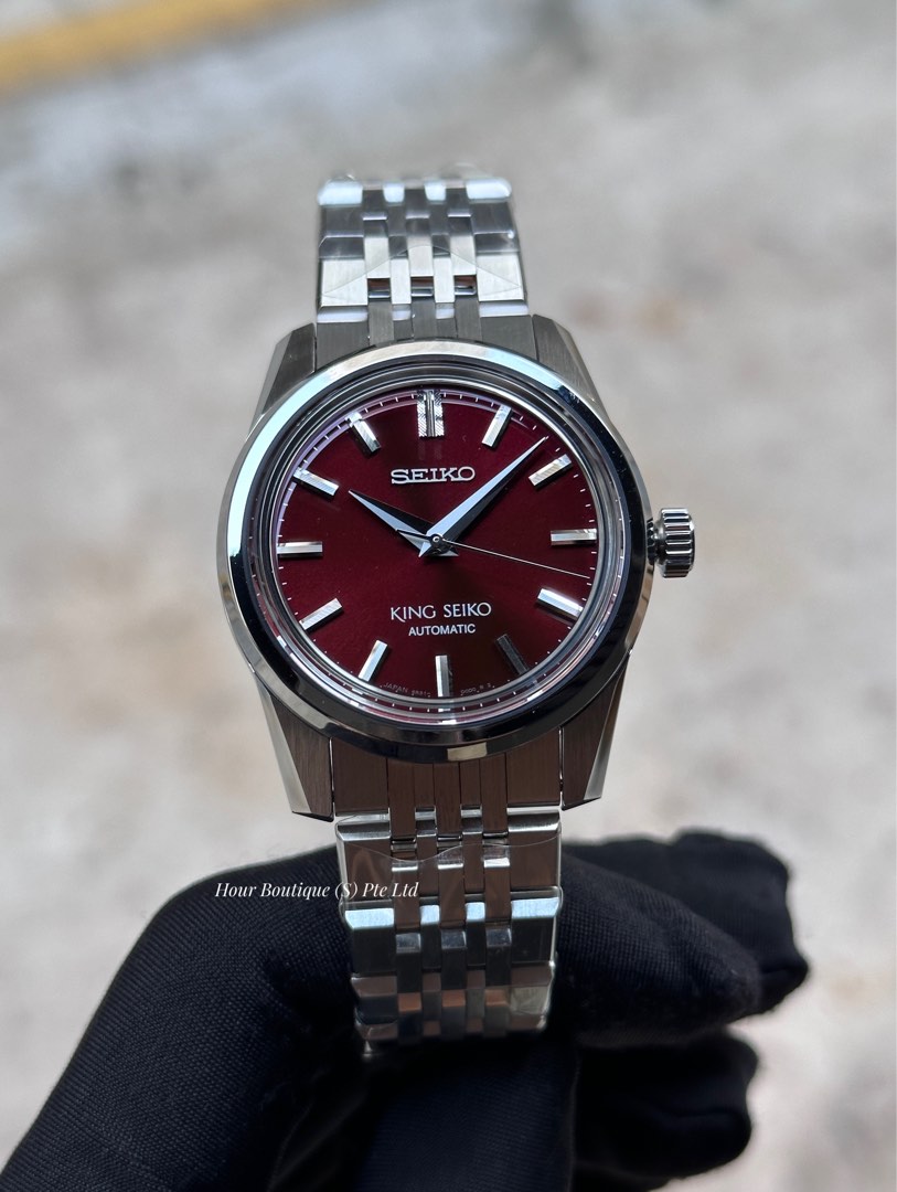 Brand New King Seiko Red Dial Men's Automatic Watch SDKS009 SPB287, Men's  Fashion, Watches & Accessories, Watches on Carousell