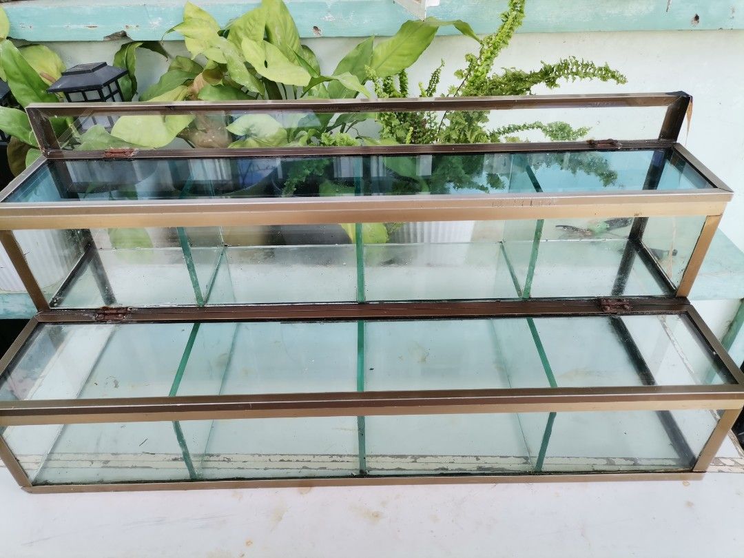 Glass candy sales box