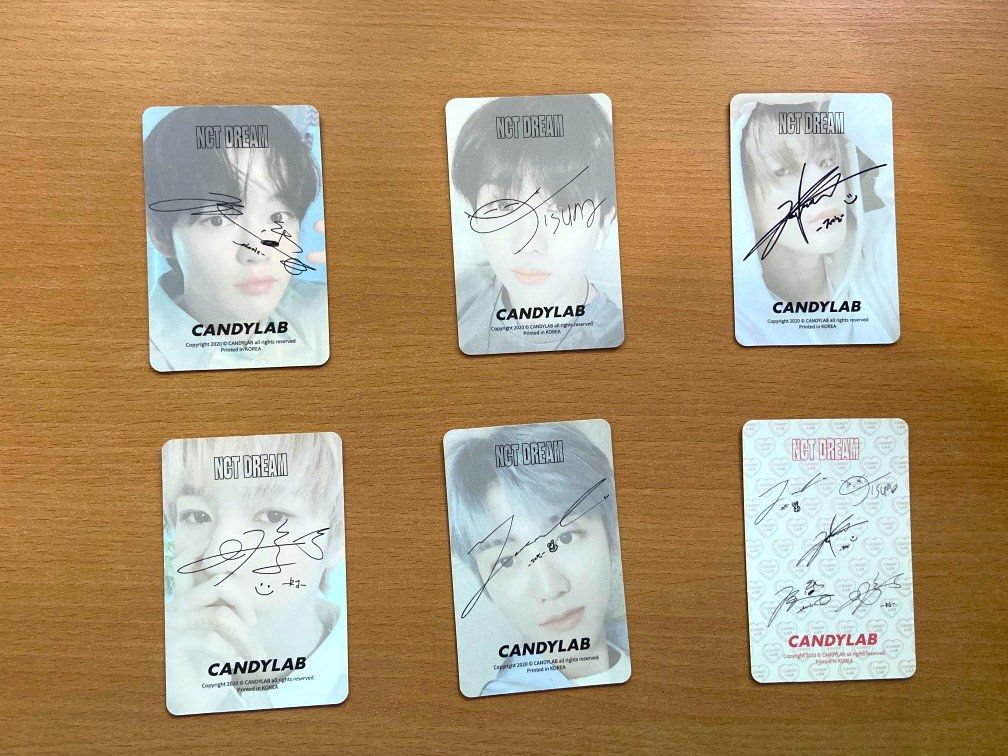 Candy Lab x NCT Dream Photocards, Hobbies & Toys, Memorabilia